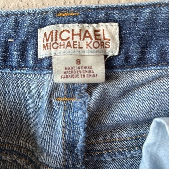 MICHAEL Michael Kors Boot Cut Mid Rise Jeans Size 8 - Picture 9 of 14